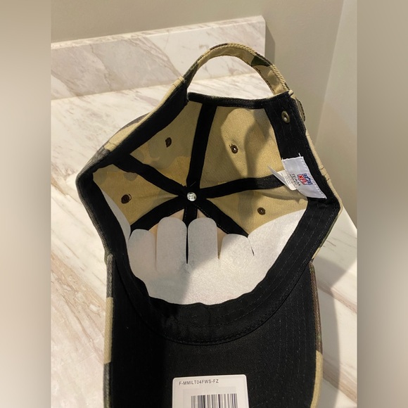 Buffalo Bills NFL Team Headwear Camouflage Cap Clean Up Adjustable Hat OSFA Logo - Picture 8 of 8